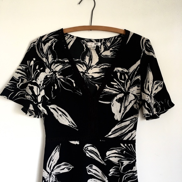 Revolve Amuse Society Seaside Black Maxi Dress S - Picture 4 of 5